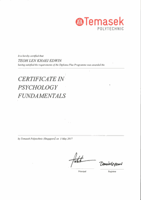 Certificate in Psychology Fundamentals